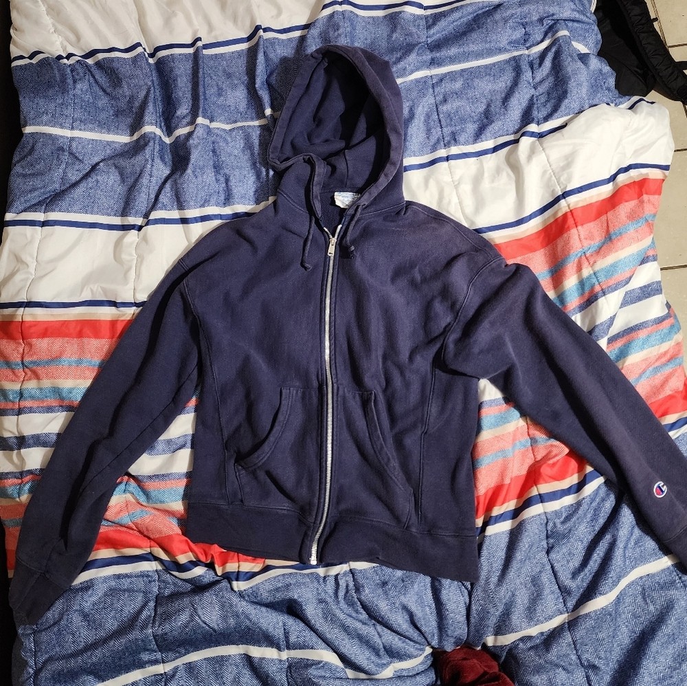 Champion Navy Blue Hoodie
